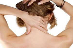 Manifestaciones de osteocondosis cervical