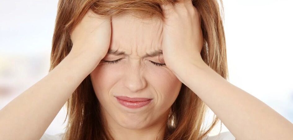 La migraña es una consecuencia de la osteocondrosis.